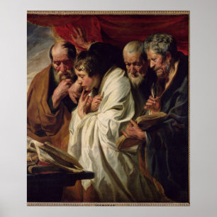 Pôster Os quatro evangelistas