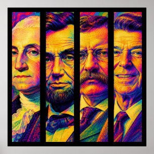 Poster Os Quatro Presidentes