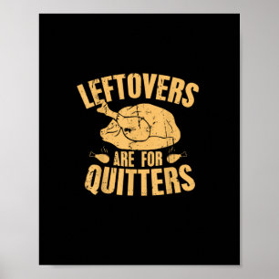 Poster Os Restantes São Para Quitters Engraçados Turcos D