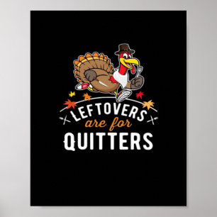 Poster Os Restantes São Para Quitters ・ Essencial De Ação