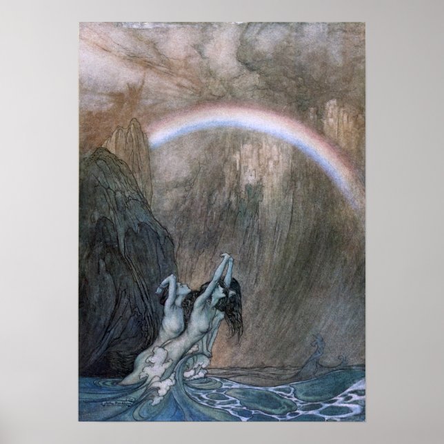 Poster Os Rhinemaidens (Frente)