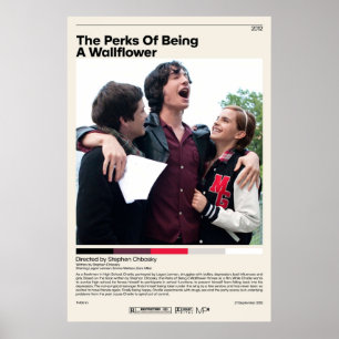 Poster Os Riscos De Ser Um Wallflower Stephen Chbosky
