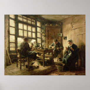 Poster Os sapateiros, 1880
