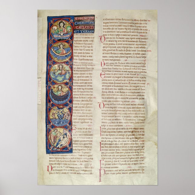 Pôster Os Seis Dias da Criação (Frente)