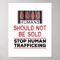 Os Seres Humanos Não Devem Ser Vendidos Para Imped