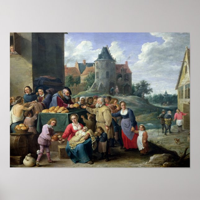 Pôster Os sete atos do Compaixão (Frente)