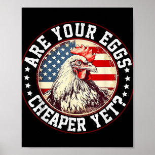 Poster Os Seus Ovos São Mais Baratos E Engraçados E Dizem