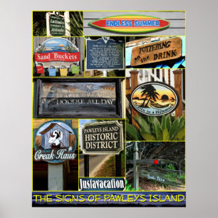 Pôster Os Sinais da Ilha de Pawleys