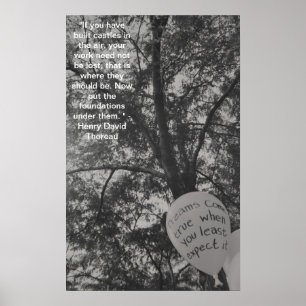 Pôster Os sonhos acontecem