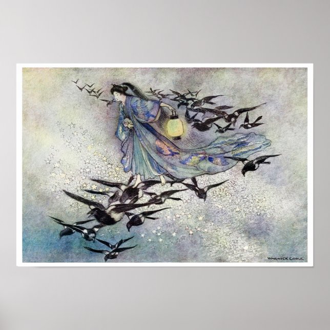 Poster Os Star Lovers de Warwick Goble (Frente)