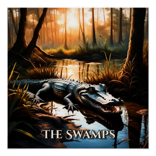 Pôster Os Swamps (Frente)