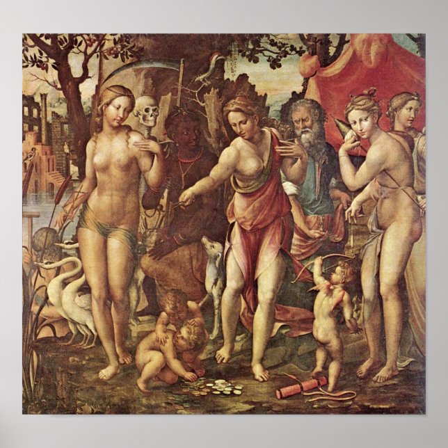 Pôster Os três destinos por Il Sodoma (Frente)