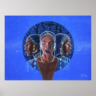 Poster Os Três Graus - Fé, Esperança e Caridade