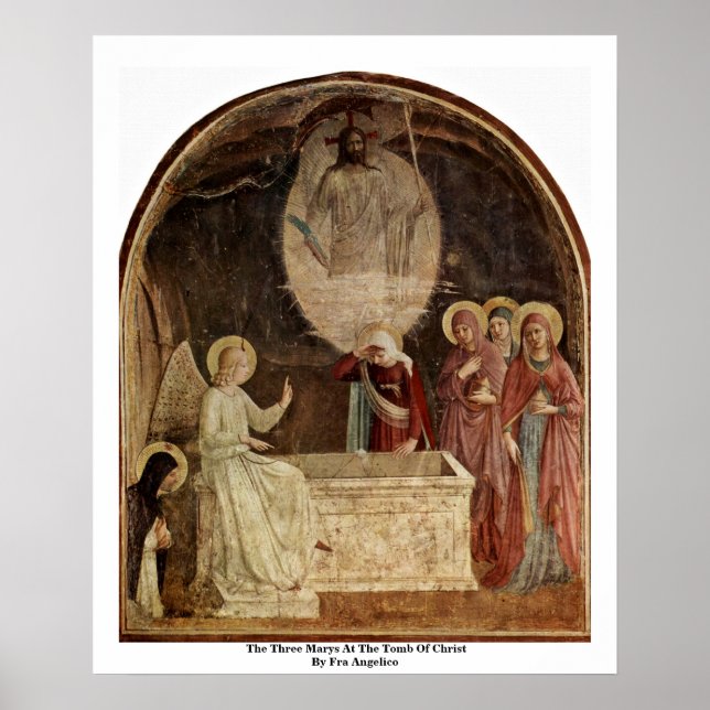 Poster Os Três Marys No Túmulo Do Cristo (Frente)