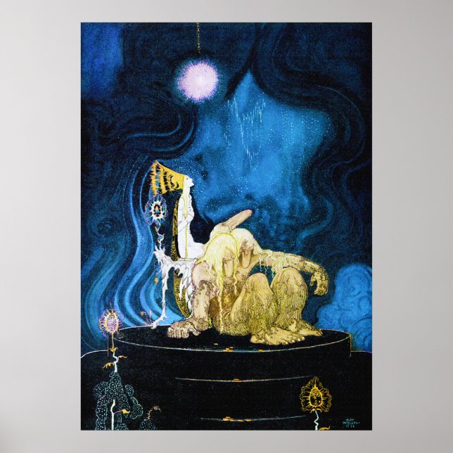 POSTER OS TRÊS PRINCÍPIOS DA MONTANHA AZUL (Frente)