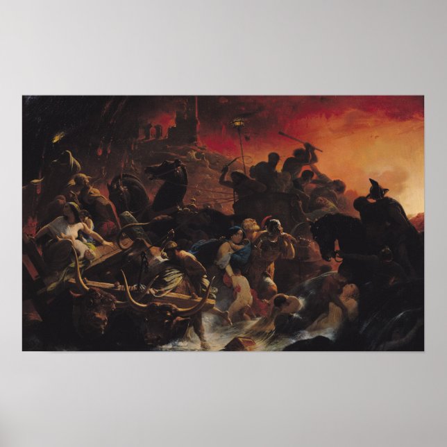 Poster Os últimos dias de Pompeia (Frente)