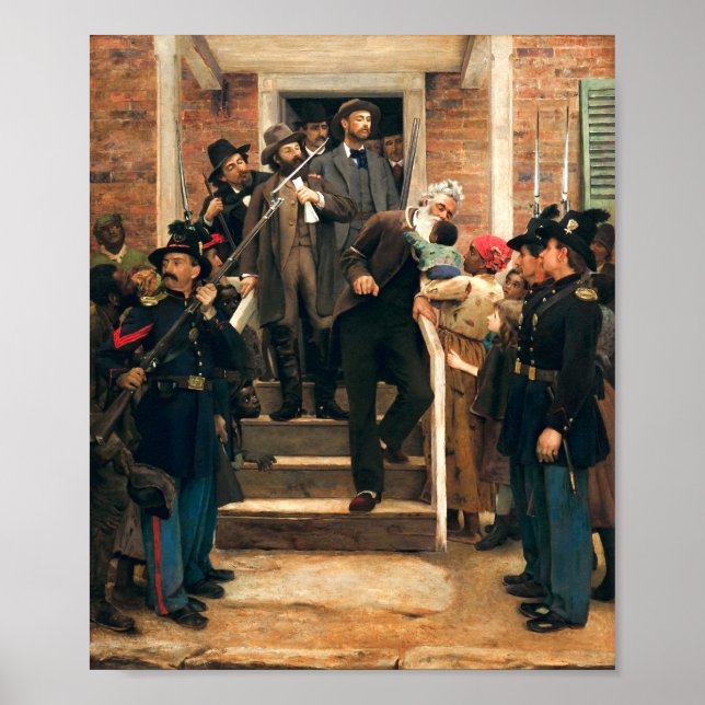 Poster Os últimos momentos de John Brown - Thomas Hovende (Frente)