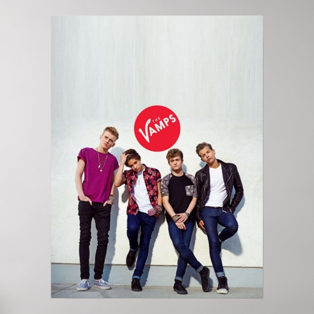 Poster Os Vamps (Frente)