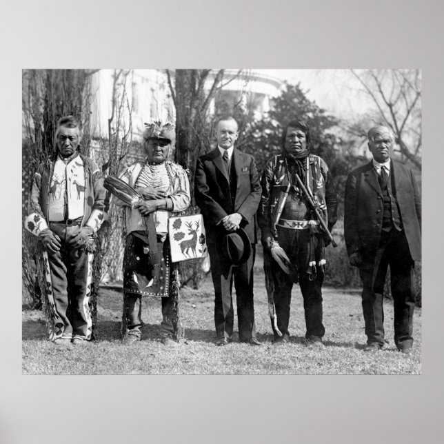 Poster Osage Indians: 1925 (Frente)