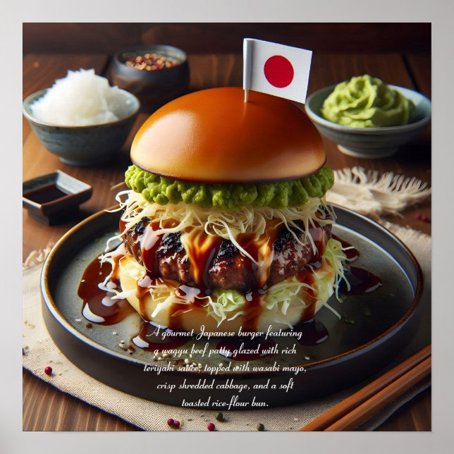 Poster Osaka Oishii Burger Dream (Frente)
