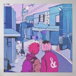 Poster Osaka Street Punks