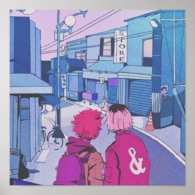 Poster Osaka Street Punks (Frente)