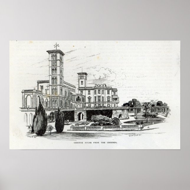 Pôster Osborne House dos Motivos (Frente)