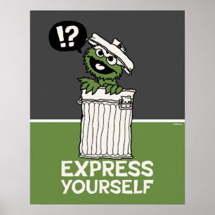 Poster Oscar, o Grouch Expresse-se