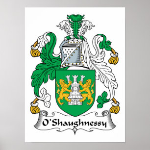 Pôster O'Shaughnessy Family Crest