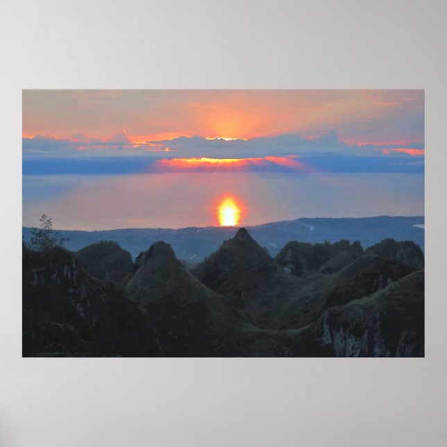 Poster Osmena Peak (Frente)