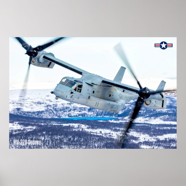 POSTER OSPREY MV-22B (Frente)