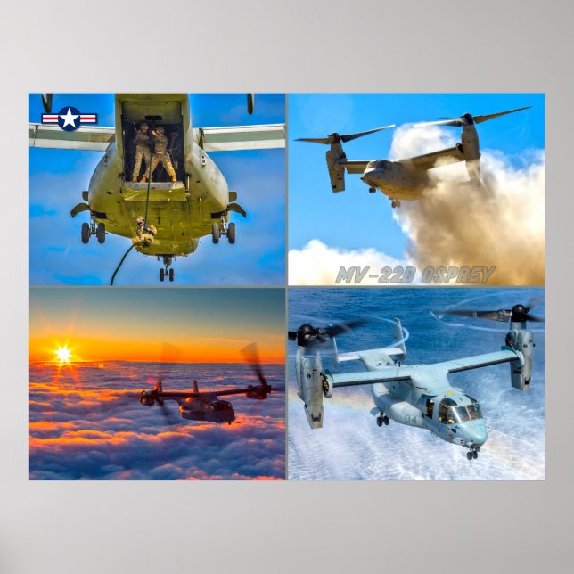 POSTER OSPREY MV-22B (Frente)