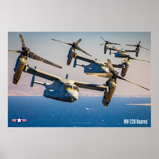 POSTER OSPREY MV-22B (Frente)
