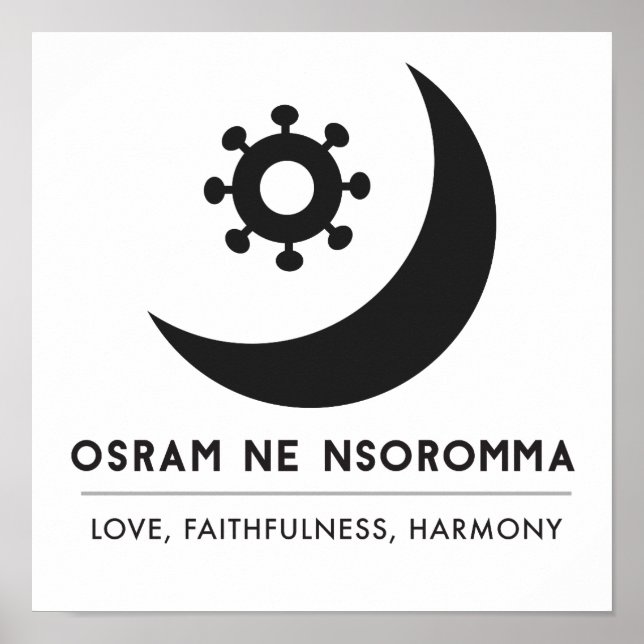 Pôster Osram ne | amor, fidelidade, harmonia (Frente)