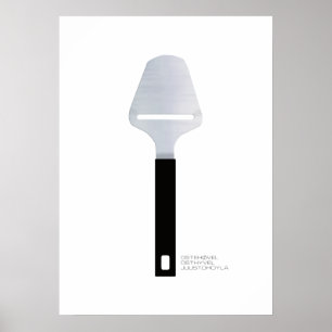 Poster Ostehøvel, Osthyvel, Juustohöylä também conhecido 