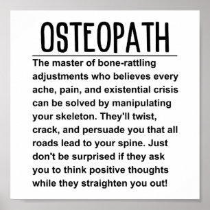 Poster Osteopath
