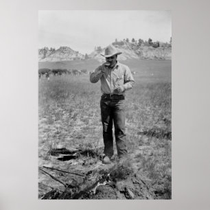 Pôster Ostras da montanha rochosa, os anos 30