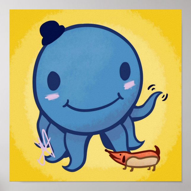 Poster Oswald e Weenie (Frente)