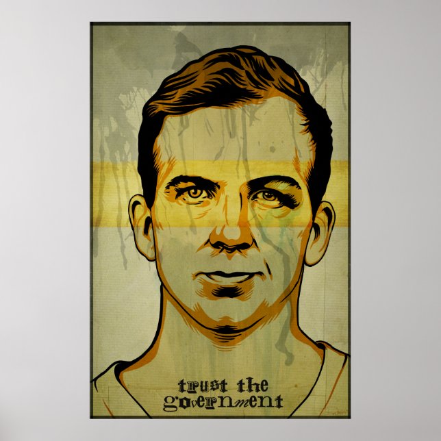 Pôster Oswald Trust Government Print (Frente)
