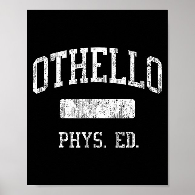 Poster Othello High School Hs Othello Wa Phys Ed  (Frente)