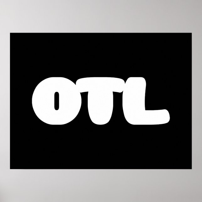 Poster OTL Emoticon ~ Slang Coreano (Frente)