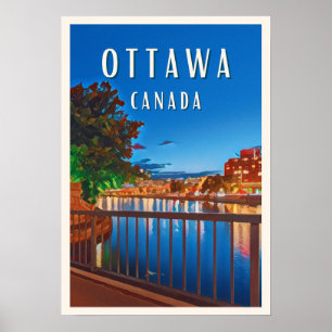 Poster Ottawa: Capitale dynamique du Canada