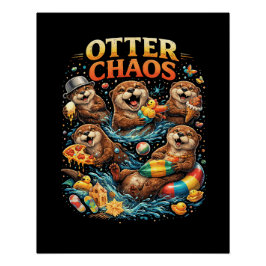 Pôster Otter Chaos