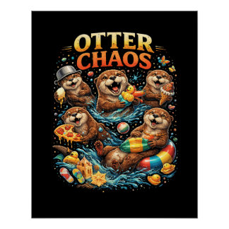 Pôster Otter Chaos
