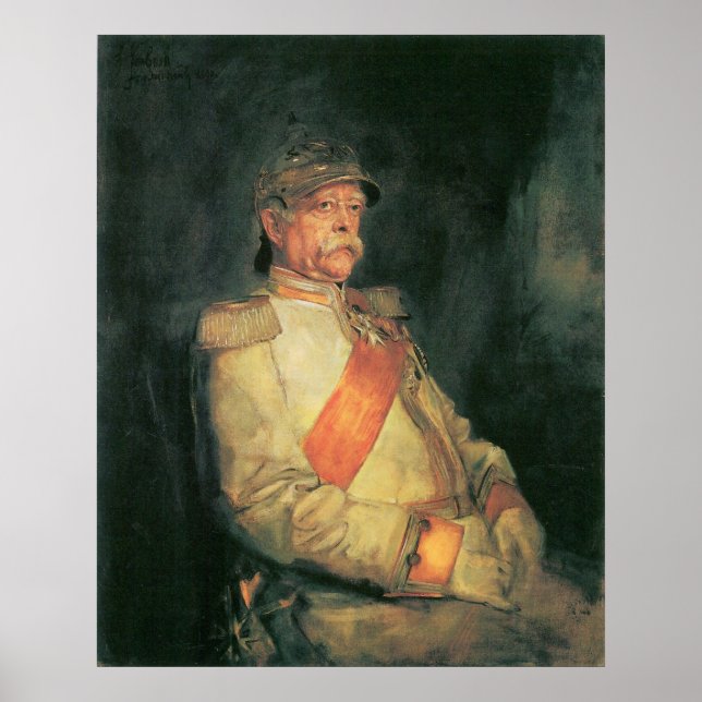 Poster Otto von Bismarck (Frente)