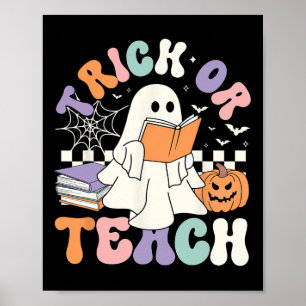 Poster Ou Ensinar Um Fantasma Cute Ghost Leia O Livro Hal