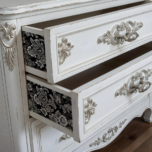 Poster ou Folha De Disco, Branco Preto