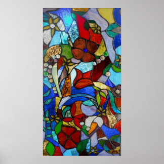 Poster ou Impressão do Jardim Floral de Alicia