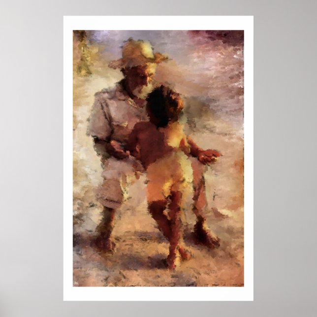 Pôster Ouça a voz tranquila da experiência. (Frente)