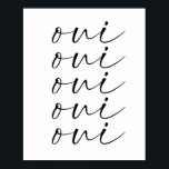 Poster Oui Oui Oui<br><div class="desc">Oui Oui Oui</div>